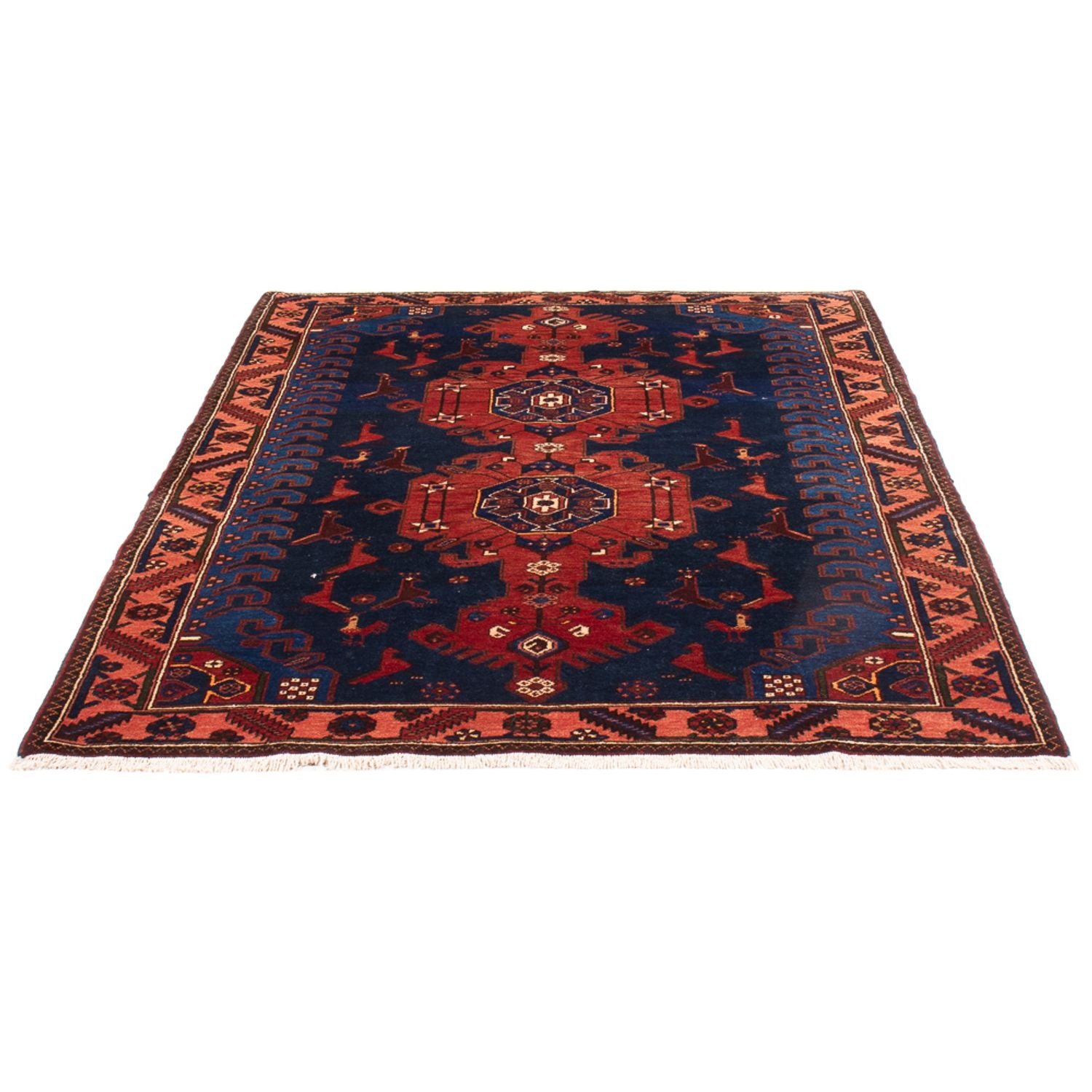 Tappeto Persero - Nomade - 197 x 136 cm - blu