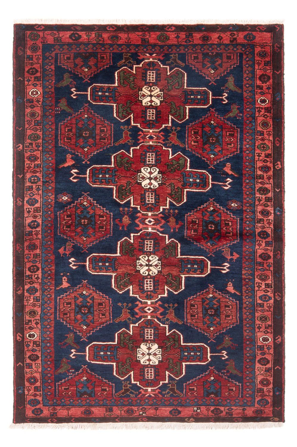 Tappeto Persero - Nomade - 197 x 128 cm - blu scuro