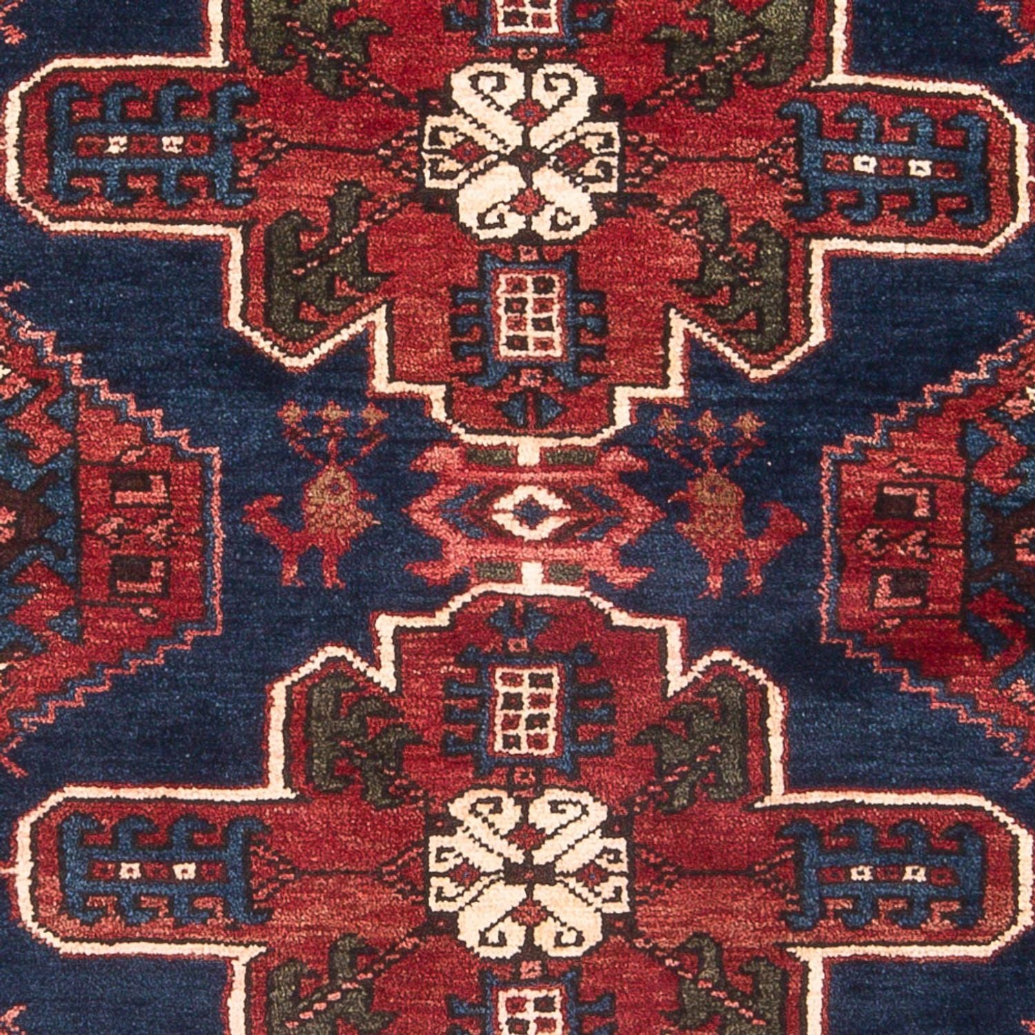 Tappeto Persero - Nomade - 197 x 128 cm - blu scuro
