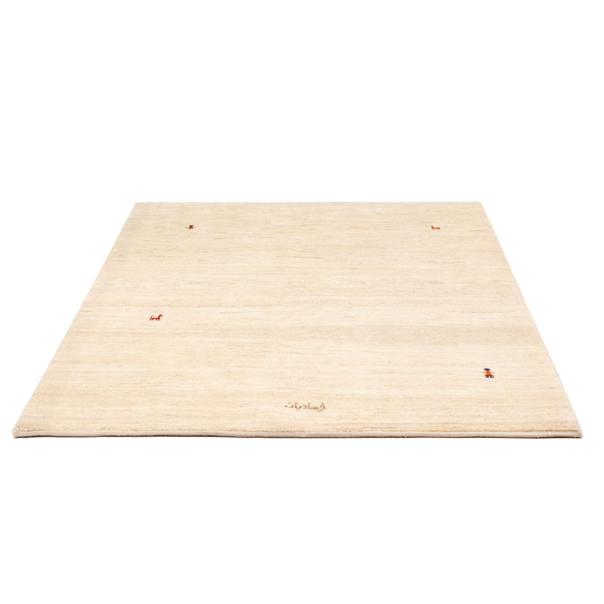 Tappeto Gabbeh - Persero - 167 x 125 cm - bianco