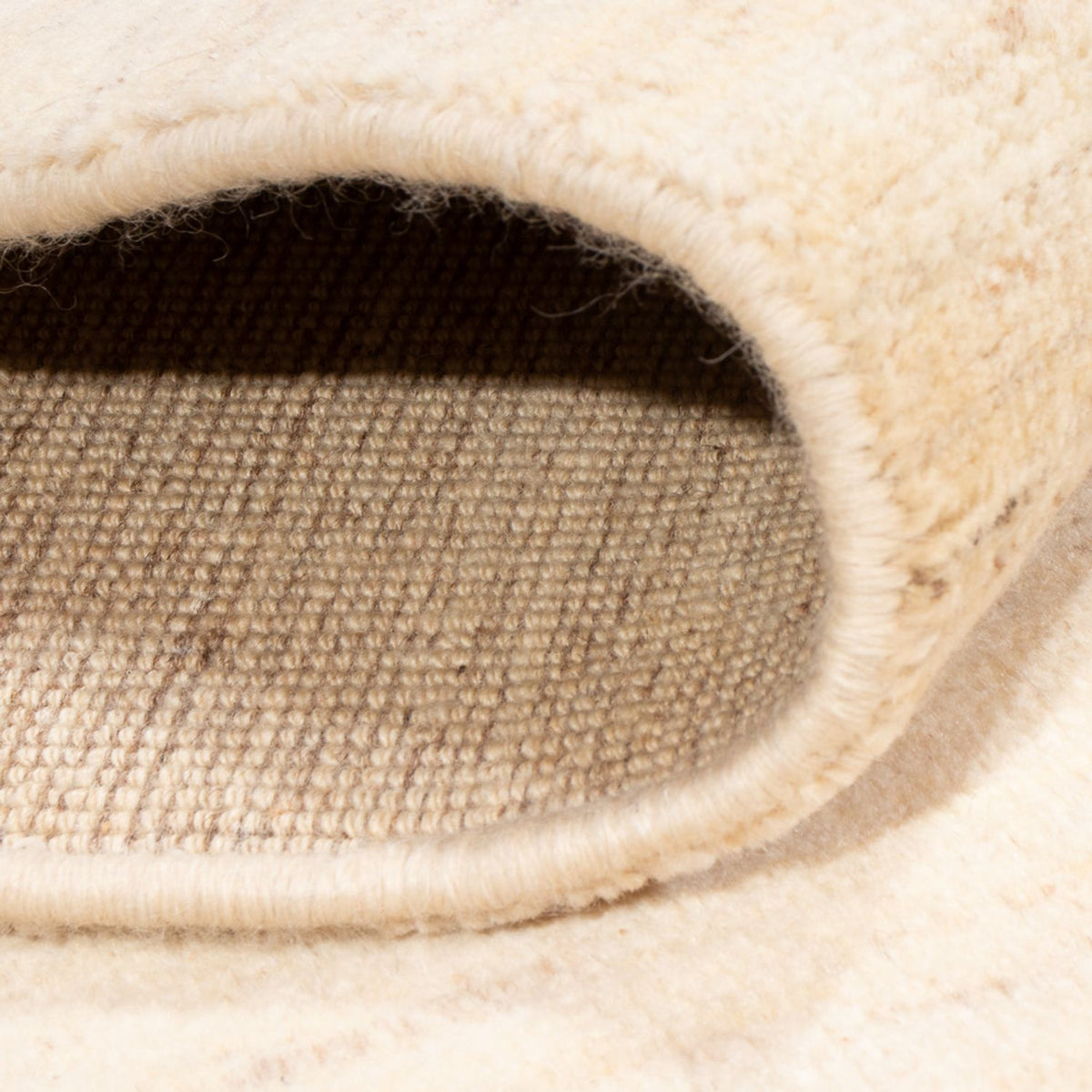 Tappeto Gabbeh - Persero - 176 x 120 cm - bianco