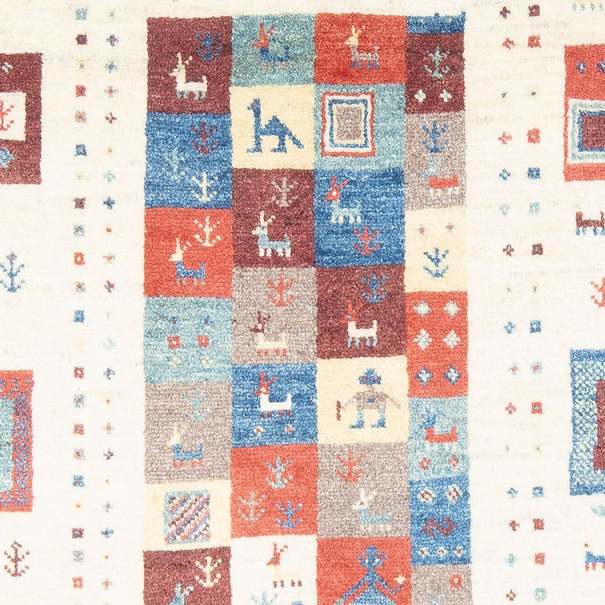 Tappeto Gabbeh - Persero - 170 x 120 cm - multicolore