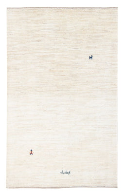 Tappeto Gabbeh - Persero - 163 x 110 cm - grigio chiaro