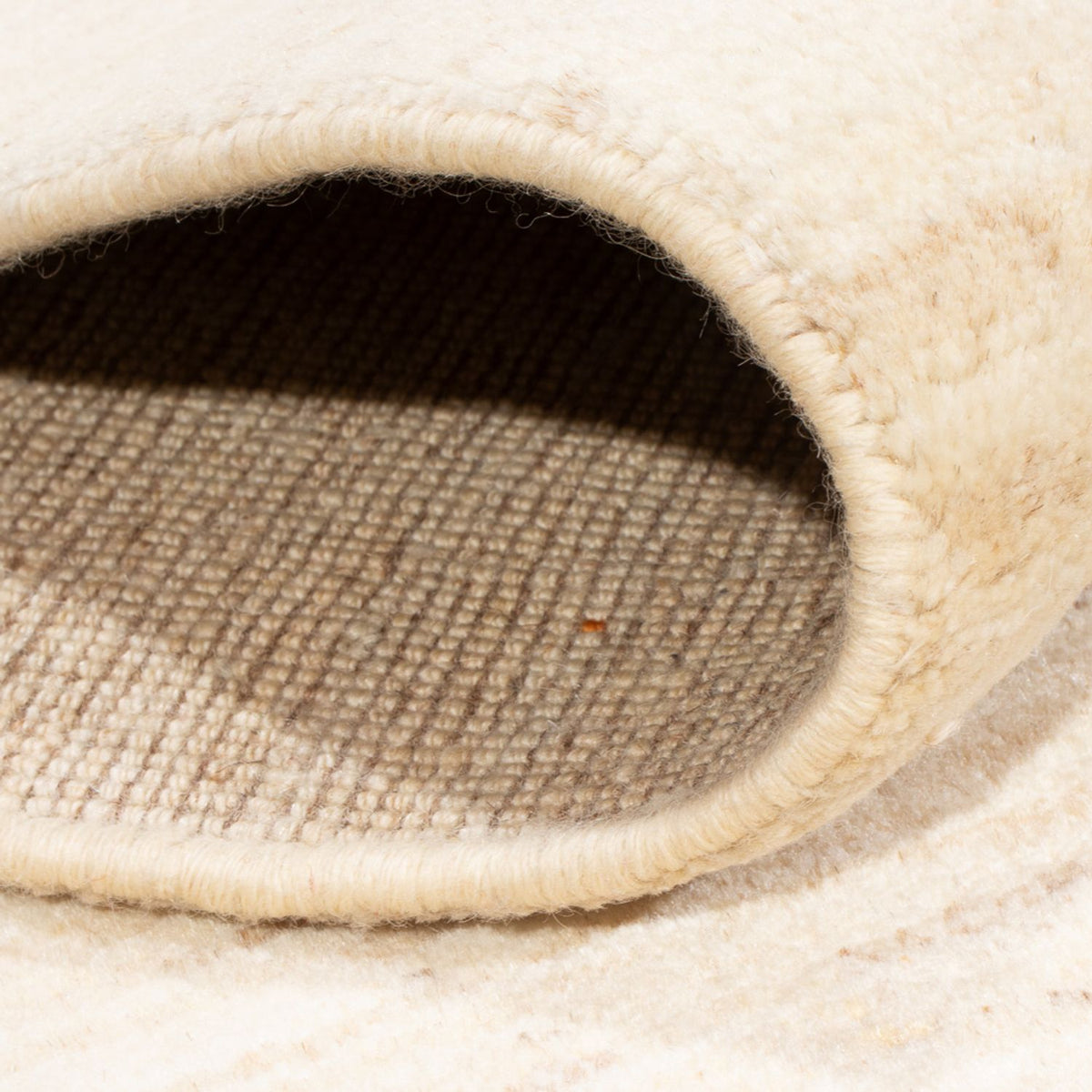 Tappeto Gabbeh - Persero - 163 x 110 cm - grigio chiaro