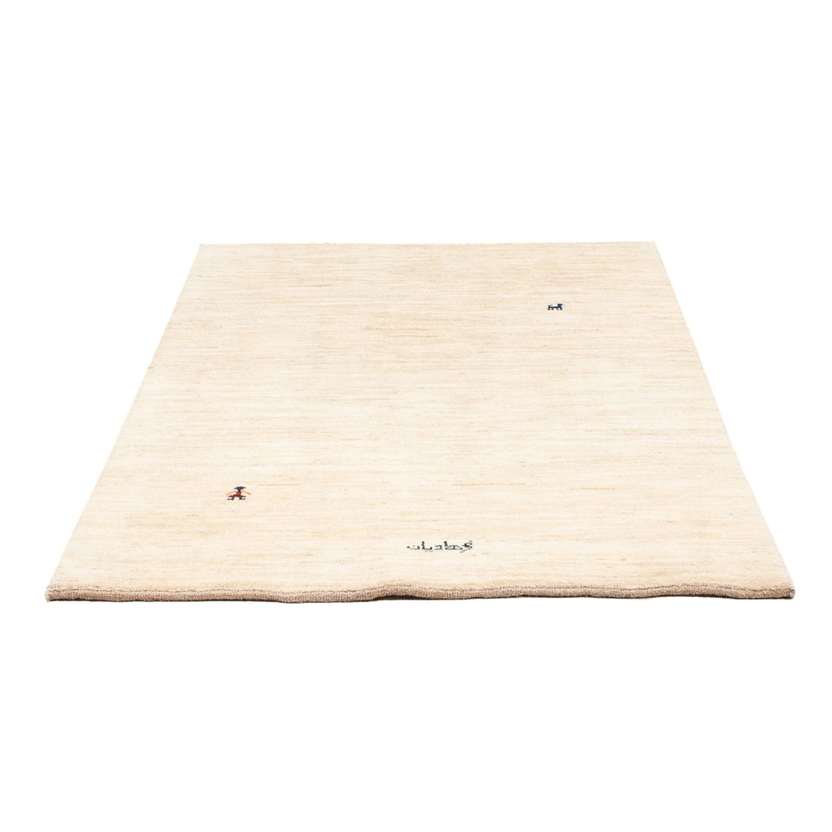 Tappeto Gabbeh - Persero - 163 x 110 cm - grigio chiaro