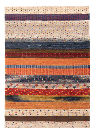 Tappeto Gabbeh - Persero - 177 x 123 cm - multicolore