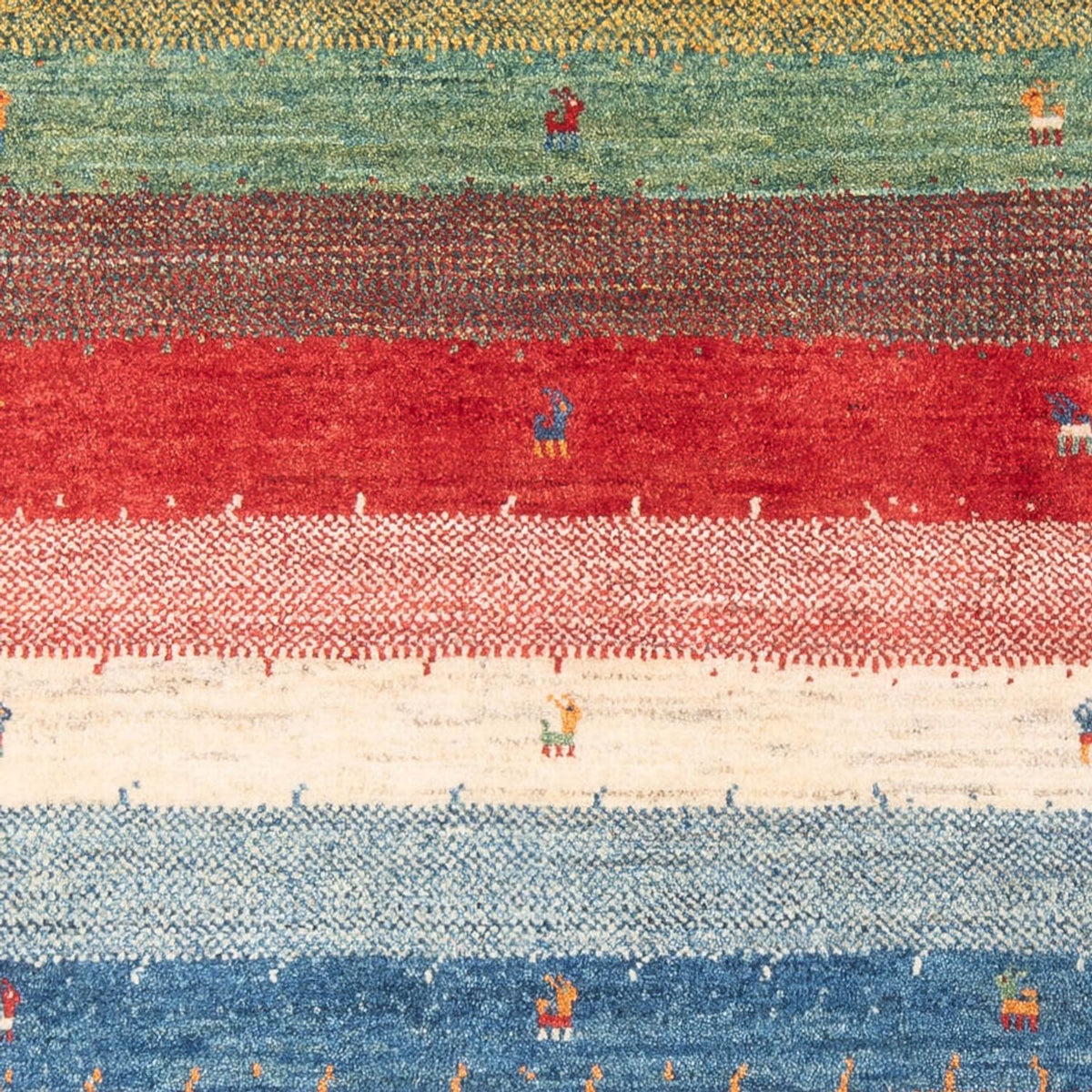 Tappeto Gabbeh - Persero - 180 x 120 cm - multicolore