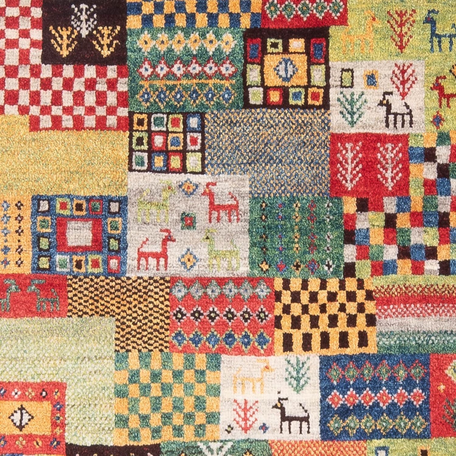 Tappeto Gabbeh - Persero - 158 x 100 cm - multicolore