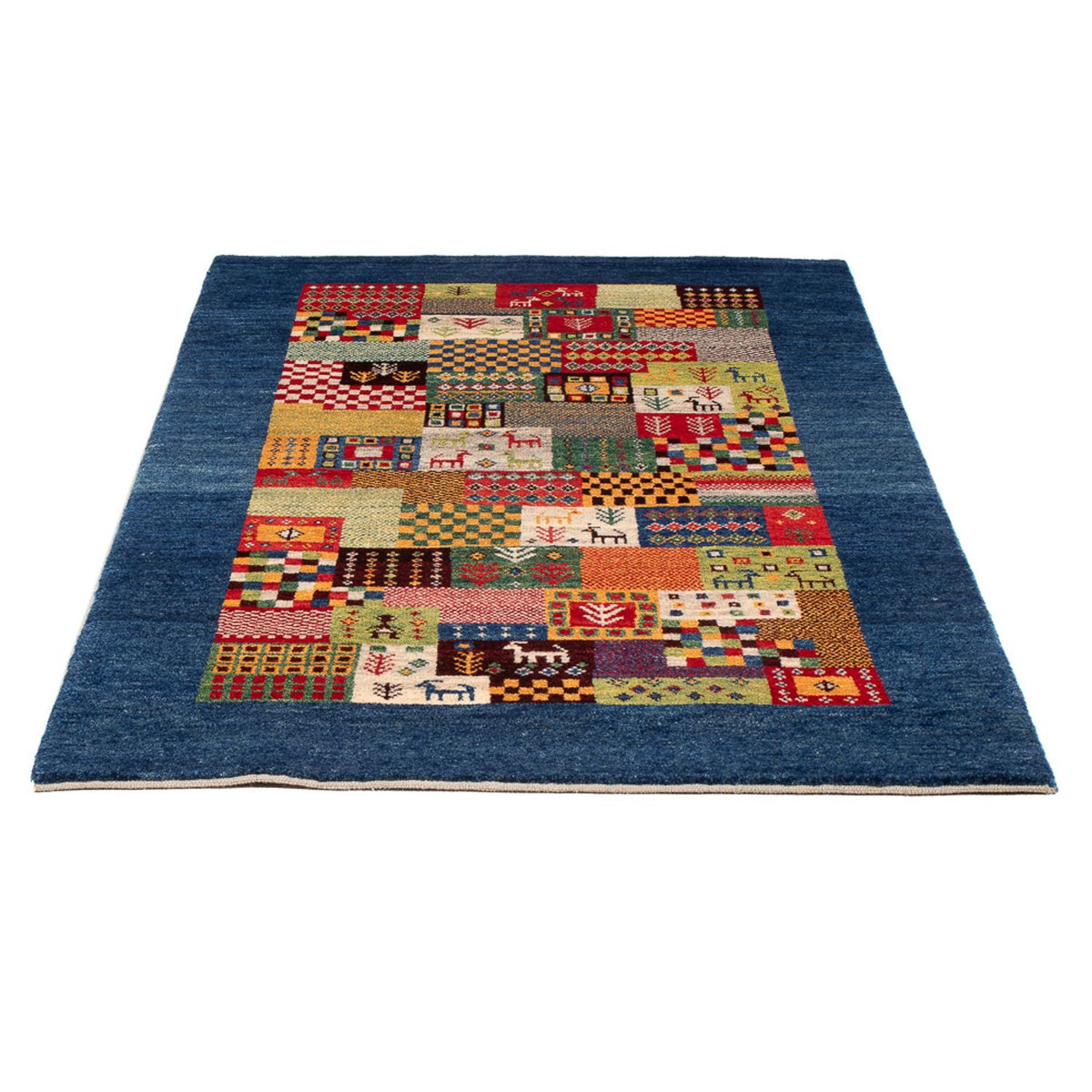 Tappeto Gabbeh - Persero - 158 x 100 cm - multicolore