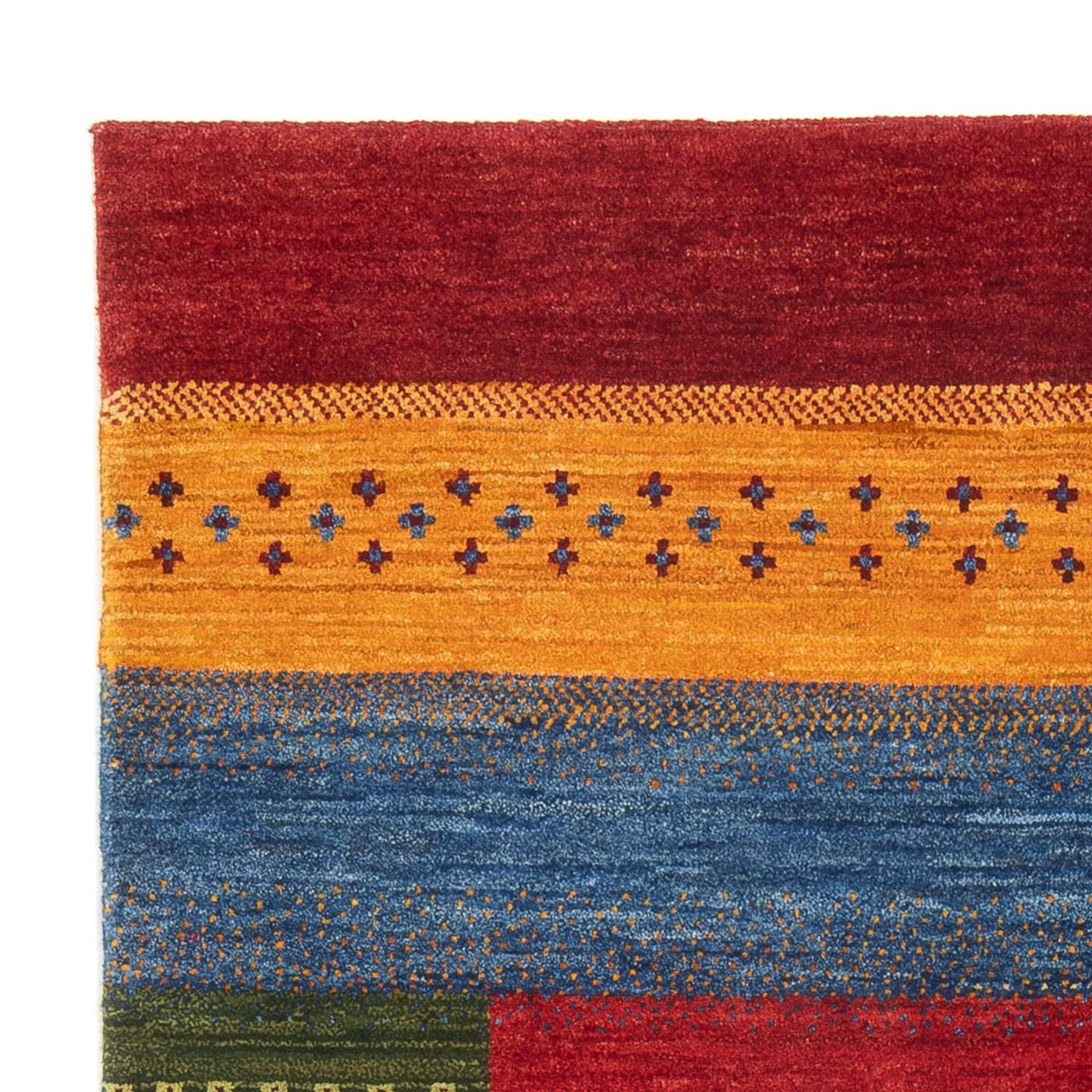 Gabbeh Persiano Tappeto 178x119cm - Perserteppich Wollteppich