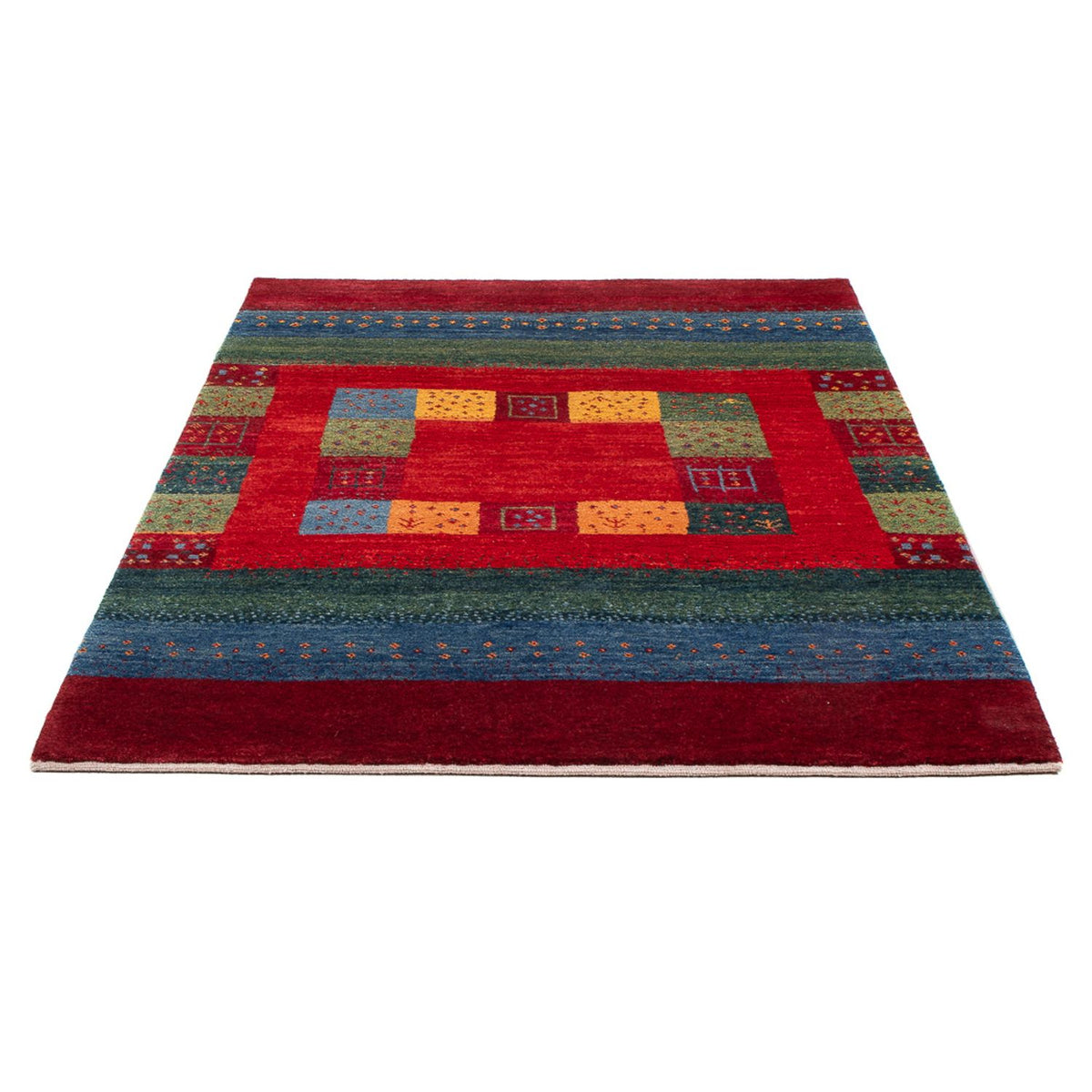 Tappeto Gabbeh - Persero - 182 x 117 cm - multicolore