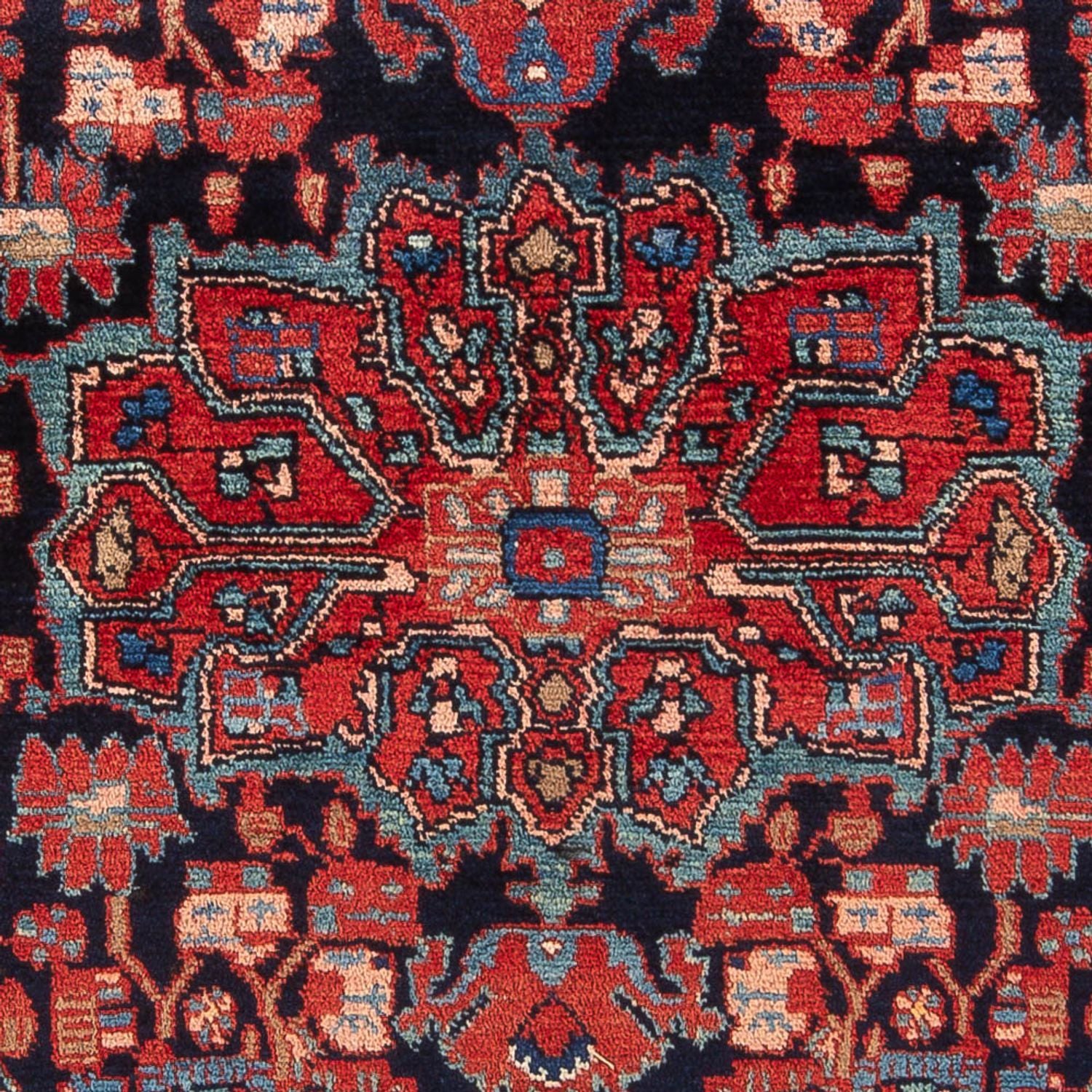 Tappeto Persero - Nomade - 214 x 147 cm - blu scuro