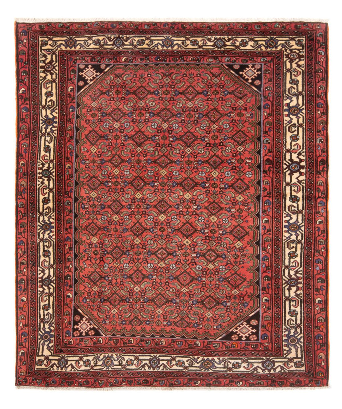 Tappeto Persero - Nomade - 202 x 160 cm - rosso