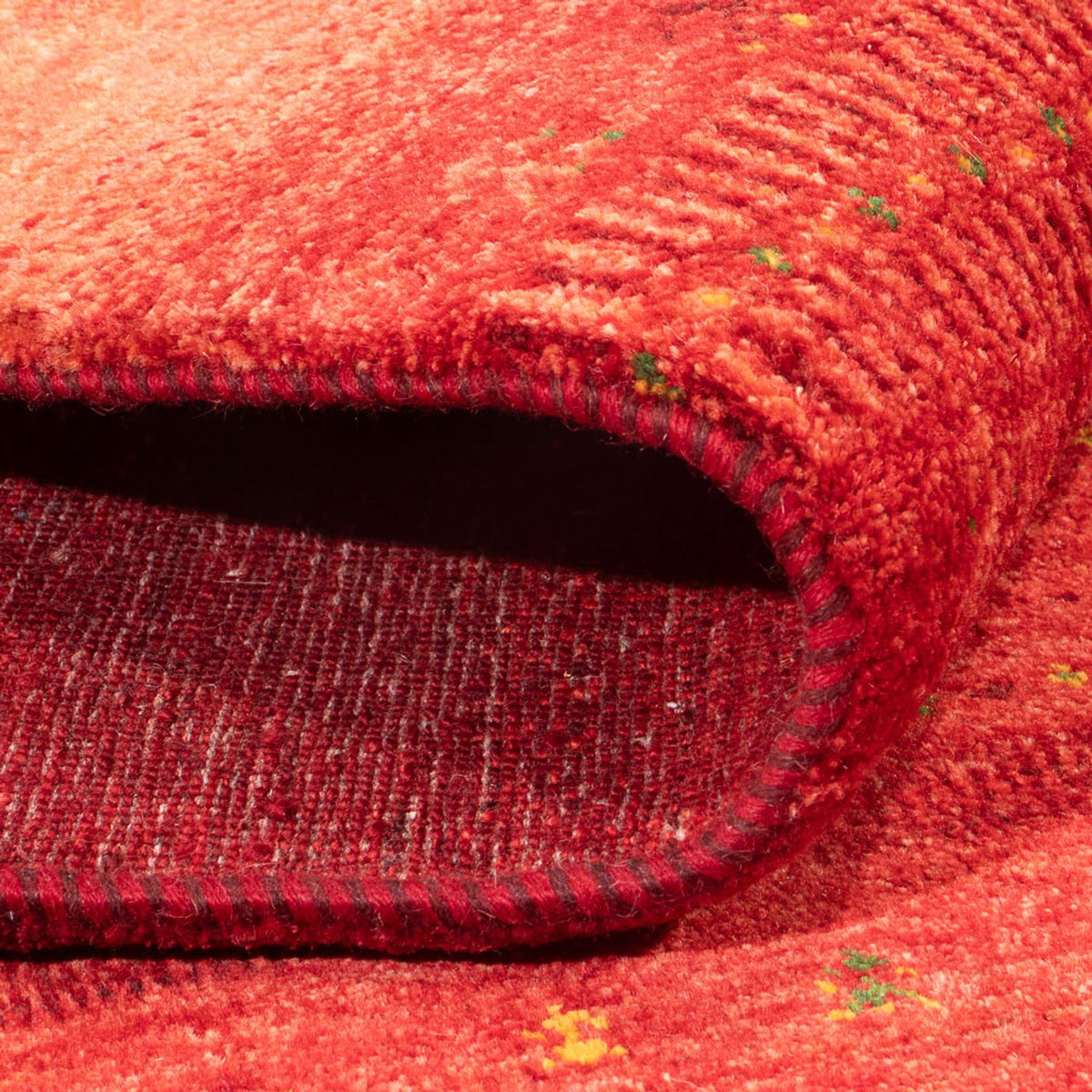 Tappeto Gabbeh - Loribaft Persero - 247 x 172 cm - rosso