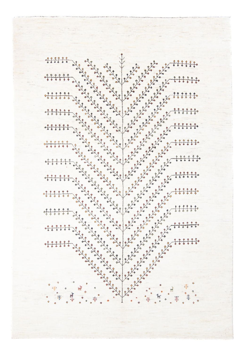 Tappeto Gabbeh - Loribaft Persero - 233 x 166 cm - bianco