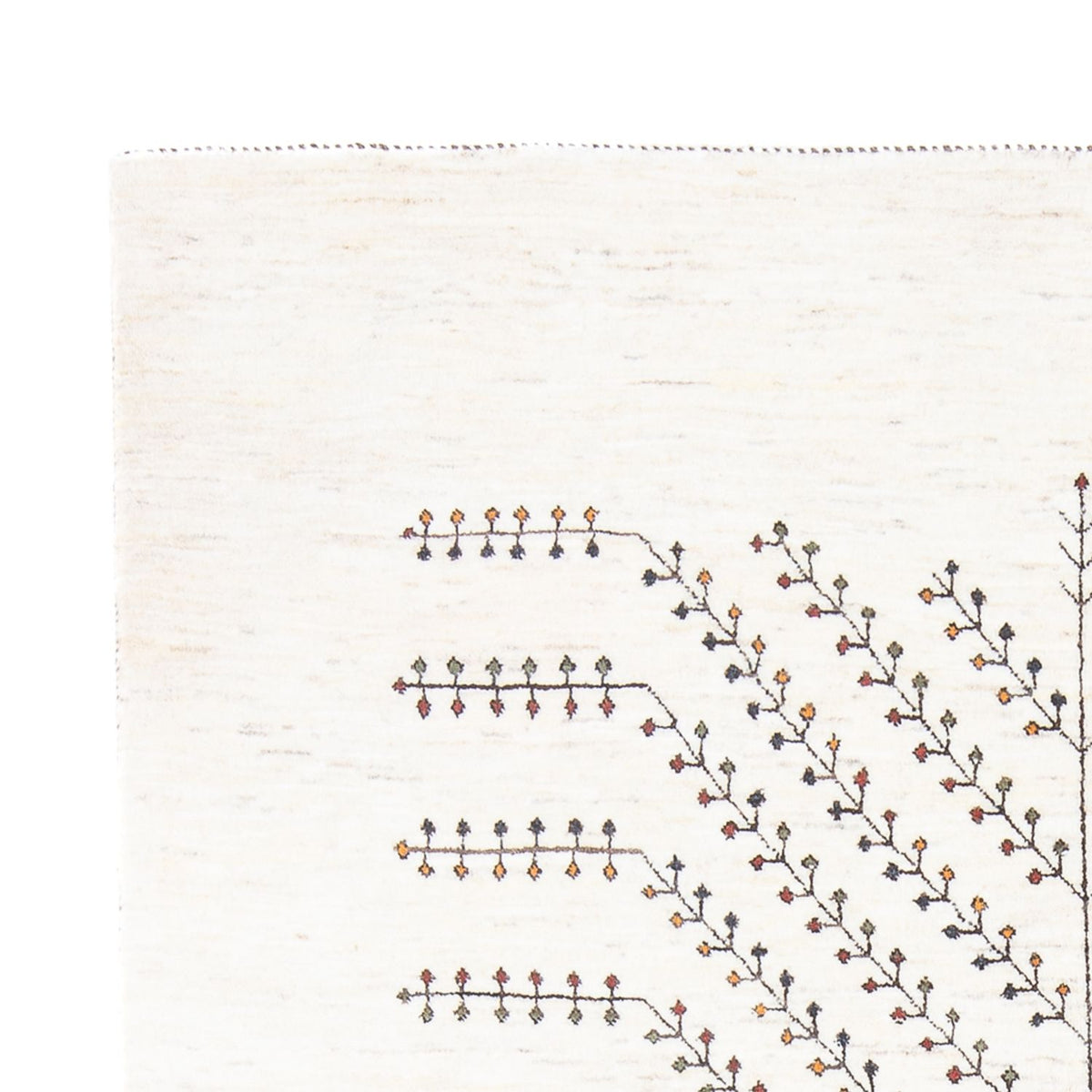 Tappeto Gabbeh - Loribaft Persero - 233 x 166 cm - bianco