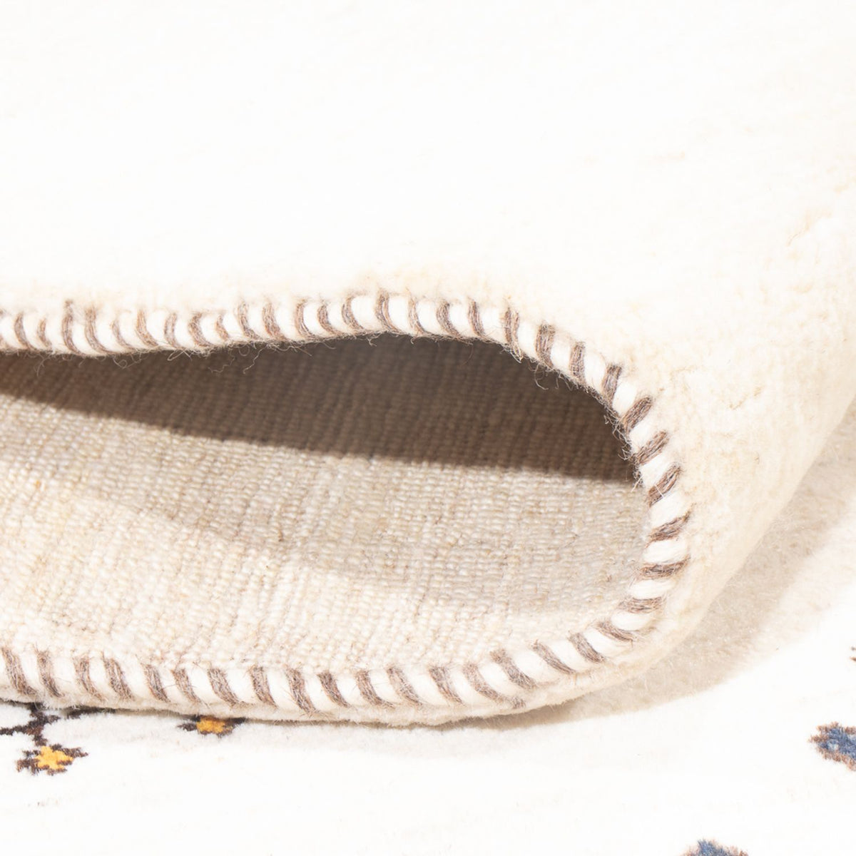 Tappeto Gabbeh - Loribaft Persero - 233 x 166 cm - bianco