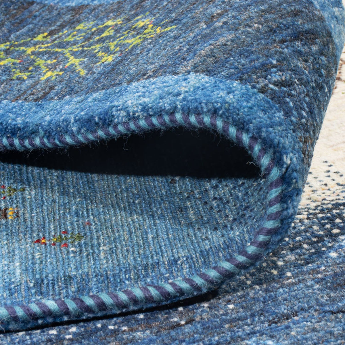 Tappeto Gabbeh - Loribaft Persero - 247 x 181 cm - multicolore