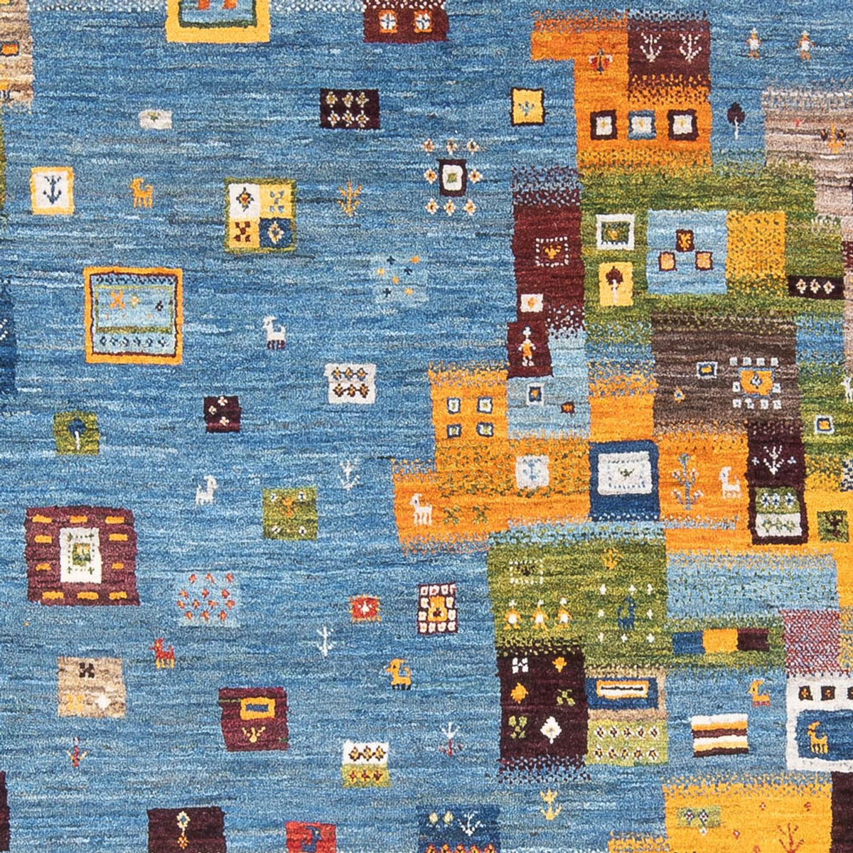 Tappeto Gabbeh - Loribaft Persero - 237 x 180 cm - multicolore