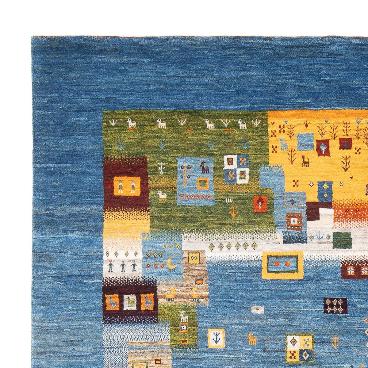 Tappeto Gabbeh - Loribaft Persero - 237 x 180 cm - multicolore