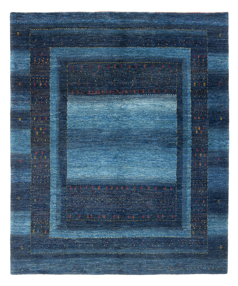 Tappeto Gabbeh - Loribaft Persero - 216 x 183 cm - blu scuro