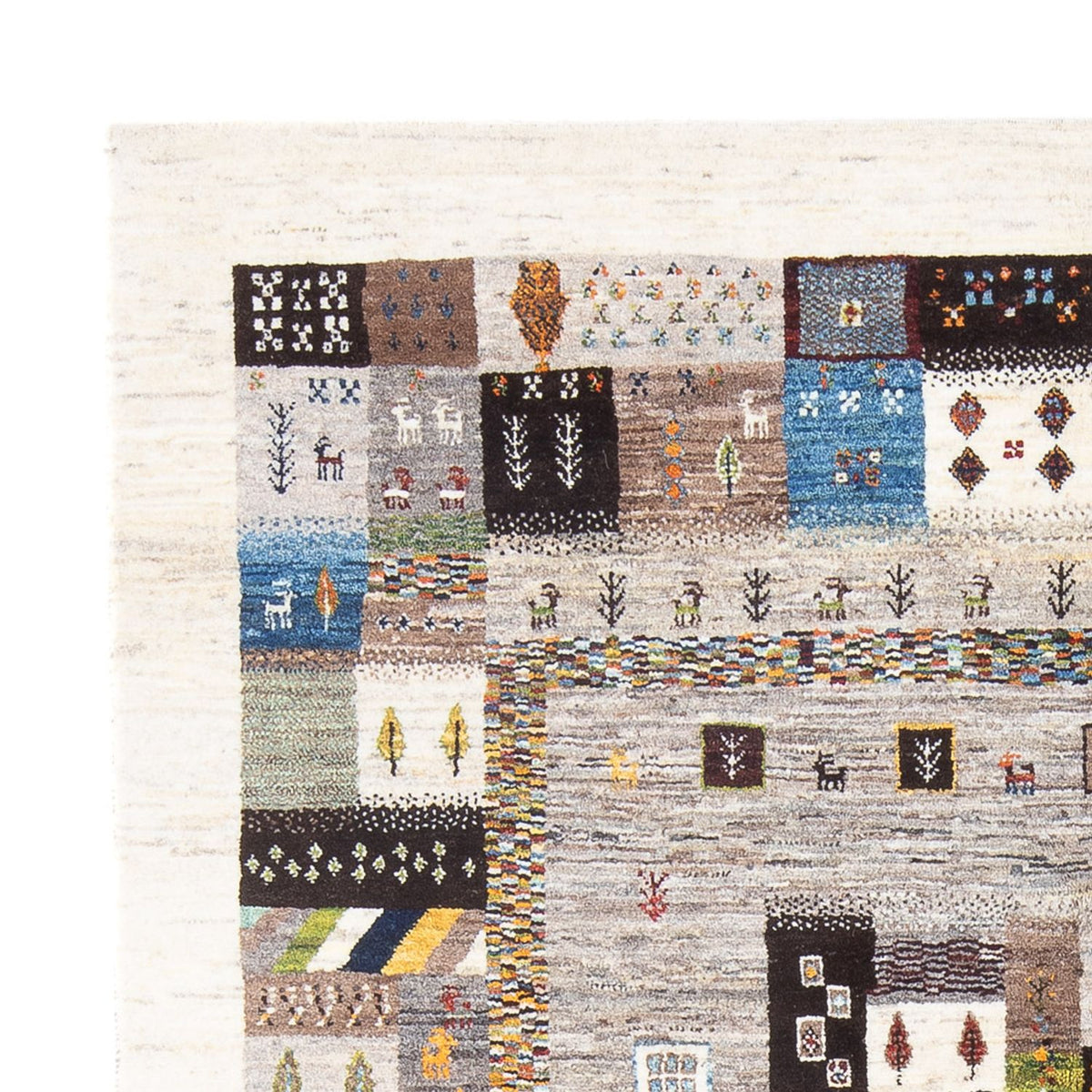 Tappeto Gabbeh - Loribaft Persero - 236 x 164 cm - multicolore