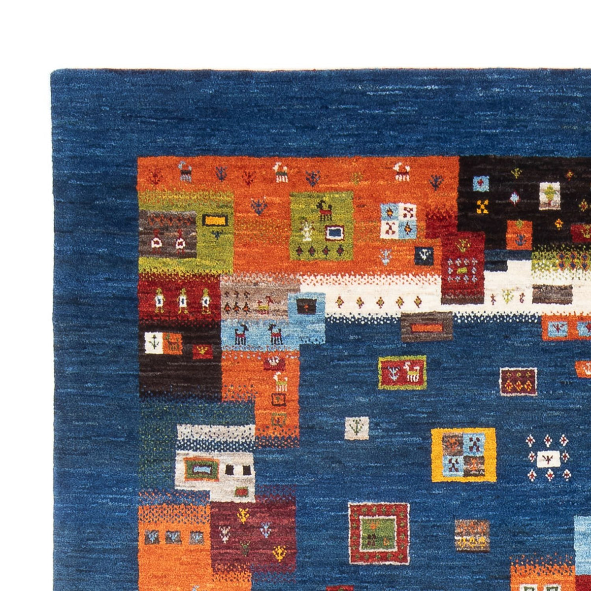 Tappeto Gabbeh - Loribaft Persero - 254 x 178 cm - multicolore