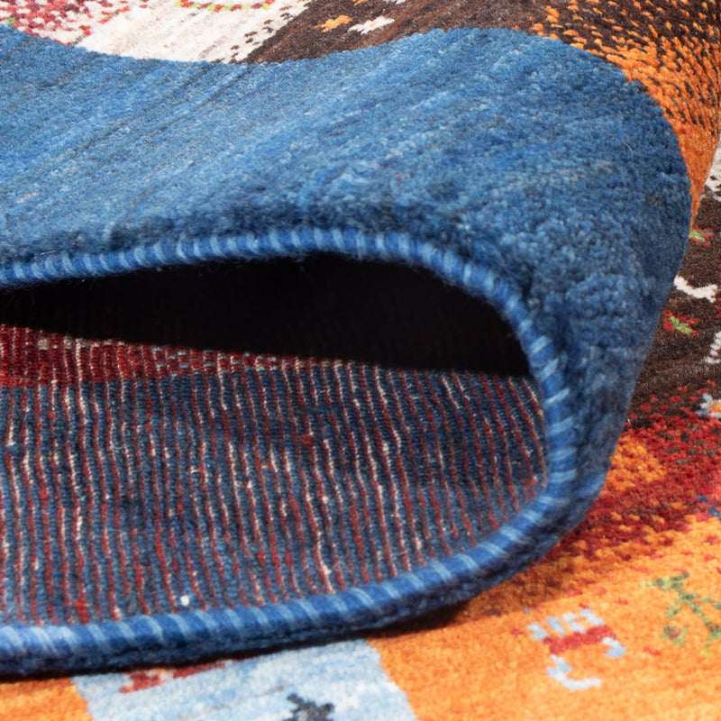 Tappeto Gabbeh - Loribaft Persero - 254 x 178 cm - multicolore