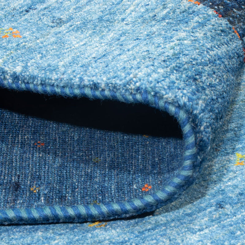 Tappeto Gabbeh - Loribaft Persero - 250 x 170 cm - blu scuro