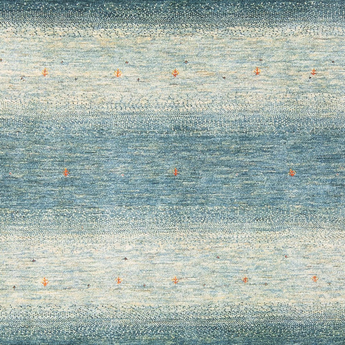 Tappeto Gabbeh - Loribaft Persero - 250 x 168 cm - blu chiaro