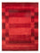 Tappeto Gabbeh - Loribaft Persero - 226 x 174 cm - rosso