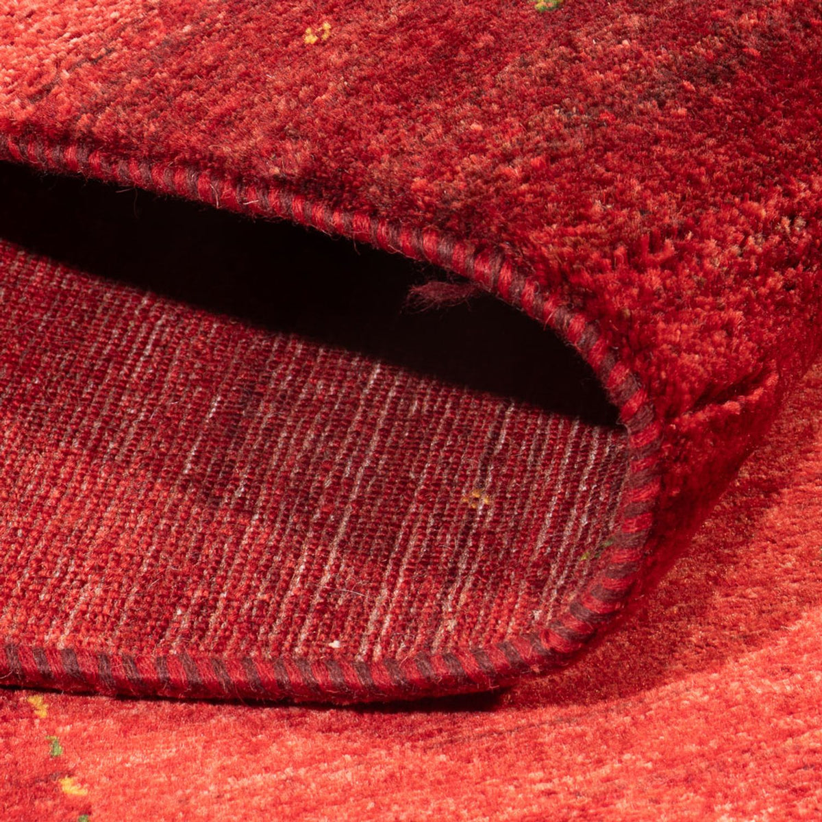 Tappeto Gabbeh - Loribaft Persero - 226 x 174 cm - rosso