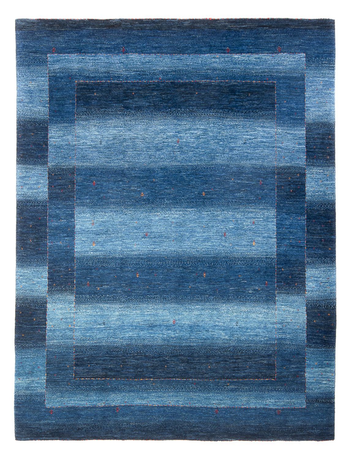 Tappeto Gabbeh - Loribaft Persero - 232 x 179 cm - blu mare