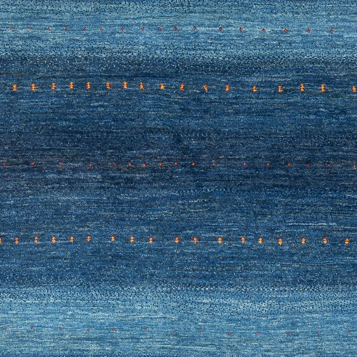 Tappeto Gabbeh - Loribaft Persero - 241 x 180 cm - blu mare