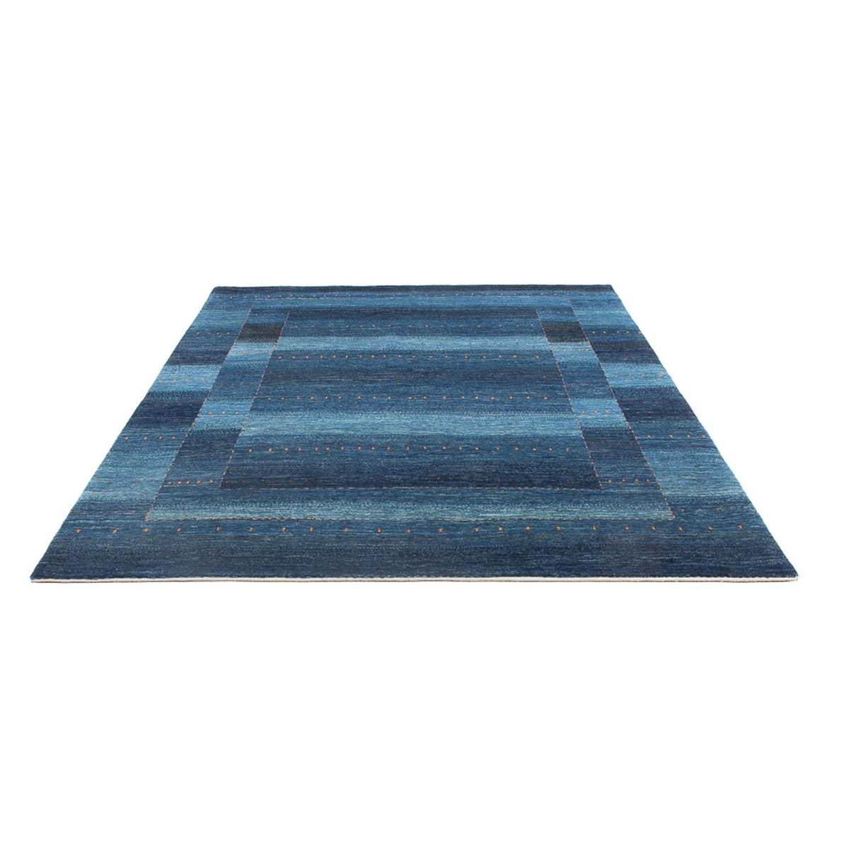 Tappeto Gabbeh - Loribaft Persero - 241 x 180 cm - blu mare