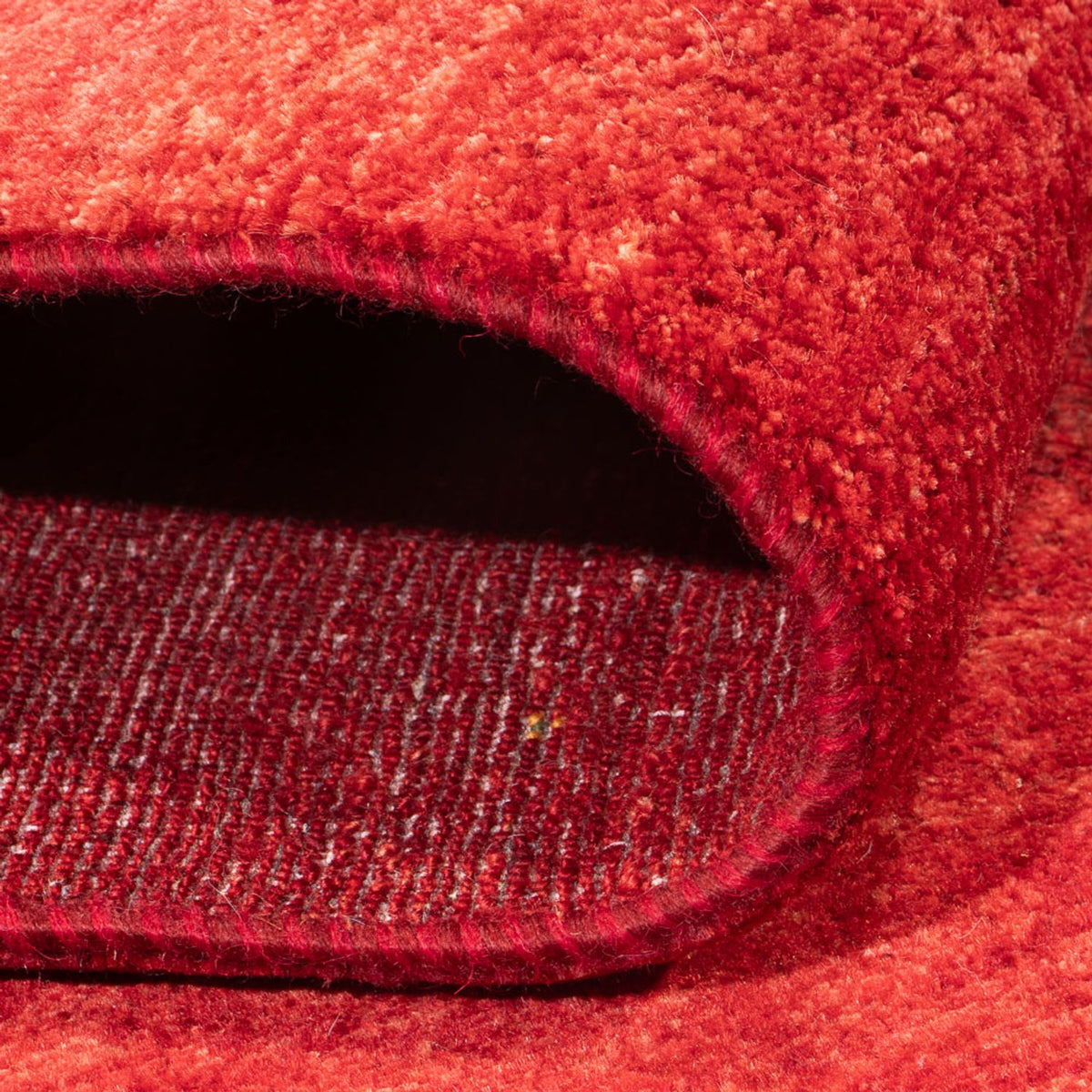 Tappeto Gabbeh - Loribaft Persero - 220 x 180 cm - rosso