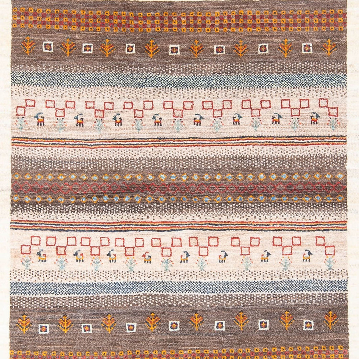 Tappeto Gabbeh - Loribaft Persero - 226 x 160 cm - multicolore