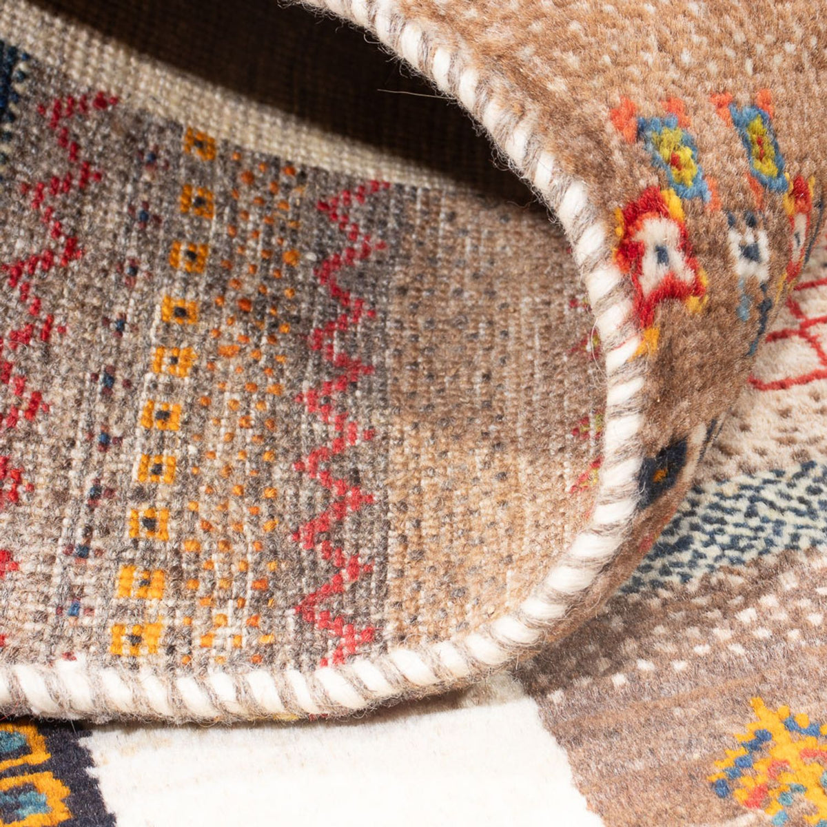 Tappeto Gabbeh - Loribaft Persero - 226 x 160 cm - multicolore