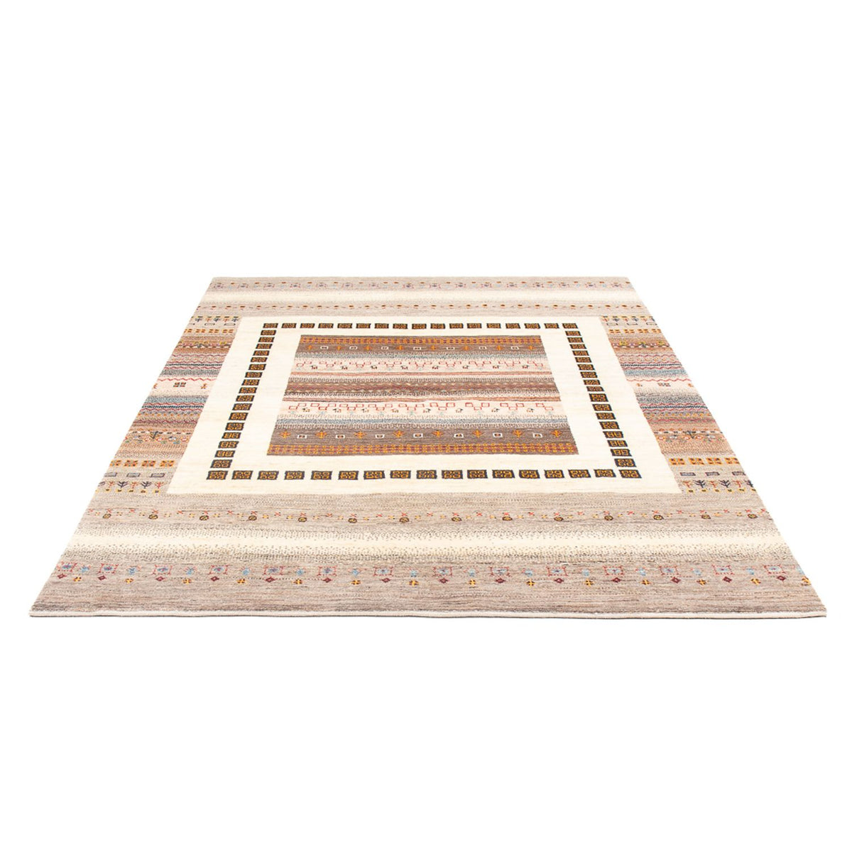 Tappeto Gabbeh - Loribaft Persero - 226 x 160 cm - multicolore