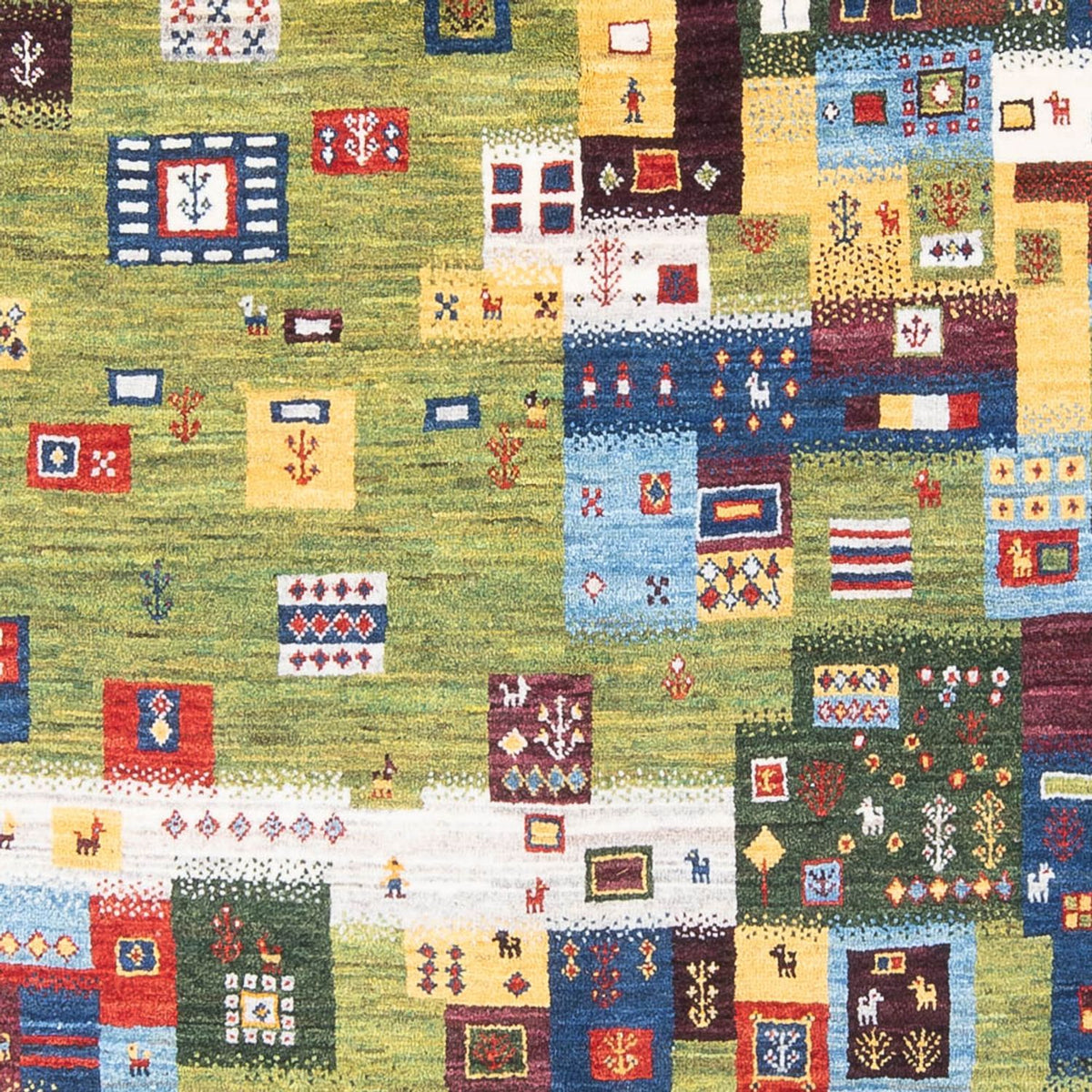 Tappeto Gabbeh - Loribaft Persero - 236 x 175 cm - multicolore