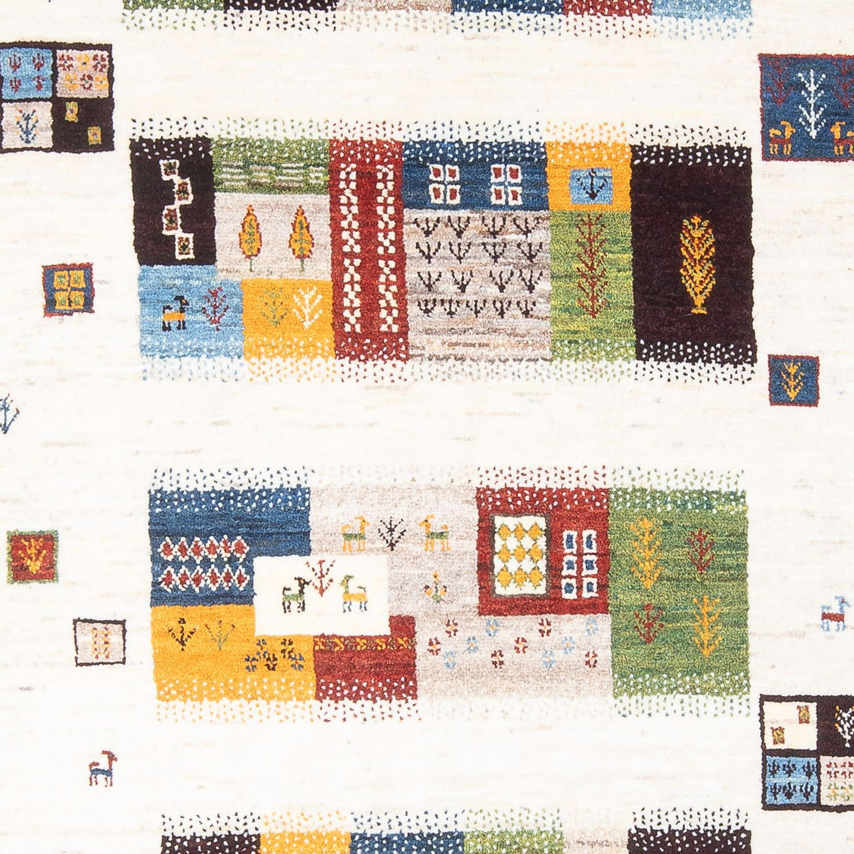 Tappeto Gabbeh - Loribaft Persero - 258 x 178 cm - multicolore