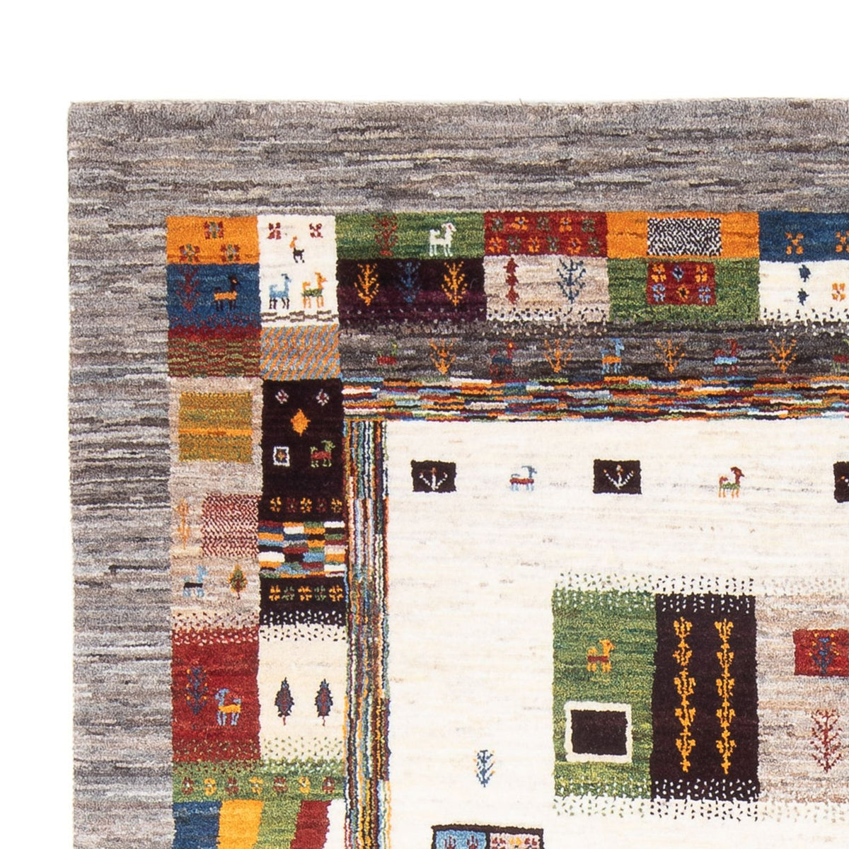 Tappeto Gabbeh - Loribaft Persero - 258 x 178 cm - multicolore