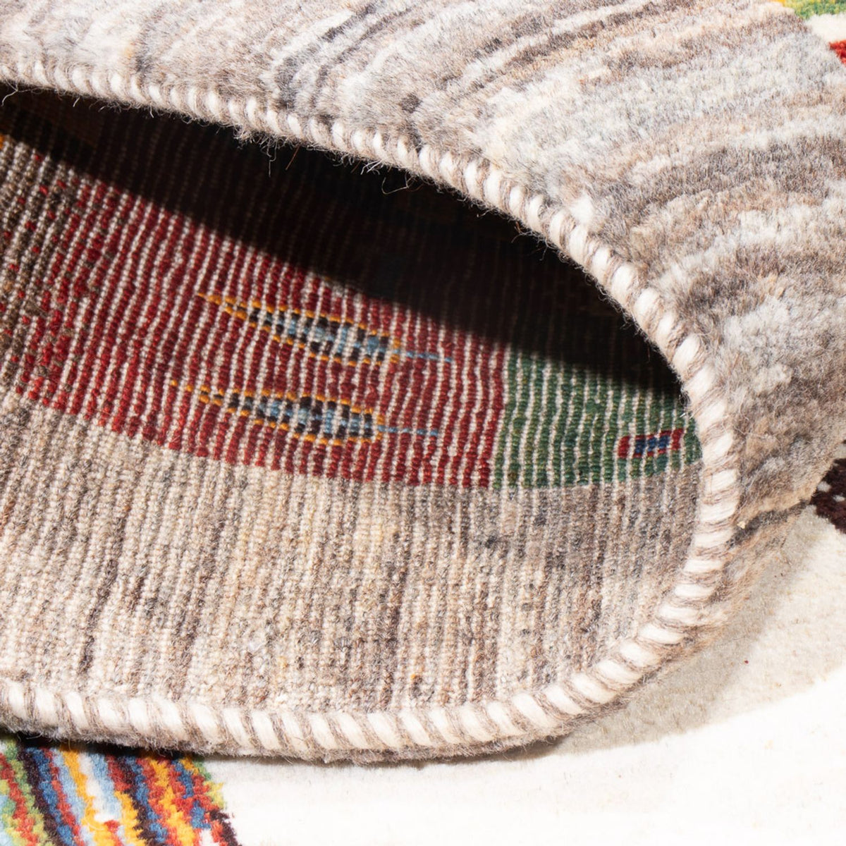 Tappeto Gabbeh - Loribaft Persero - 258 x 178 cm - multicolore