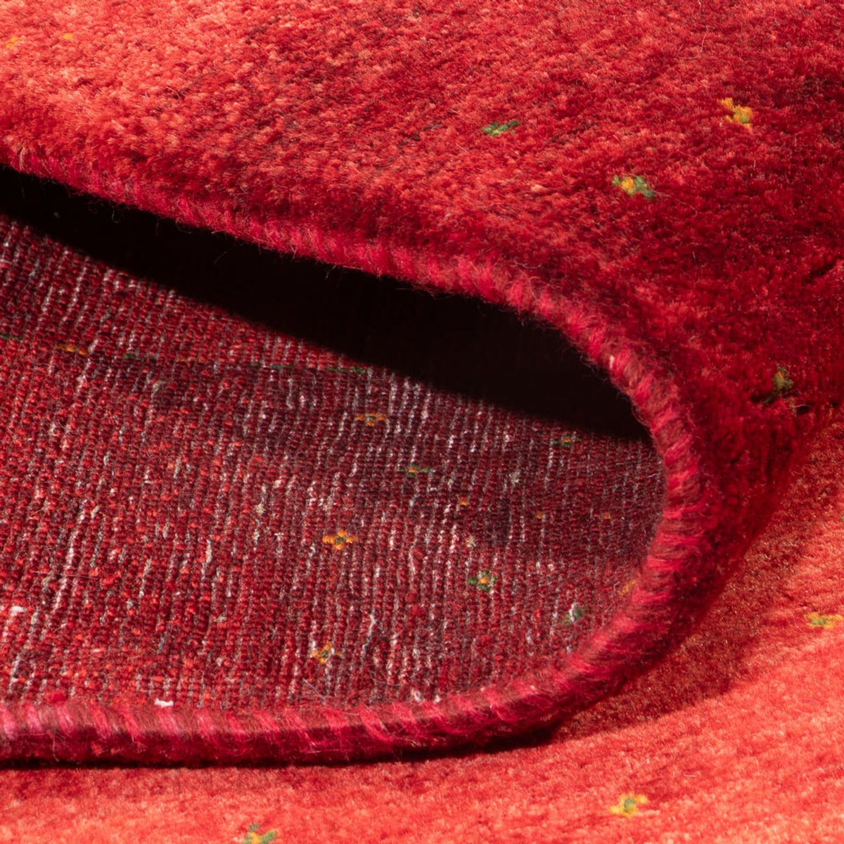 Tappeto Gabbeh - Loribaft Persero - 245 x 180 cm - rosso