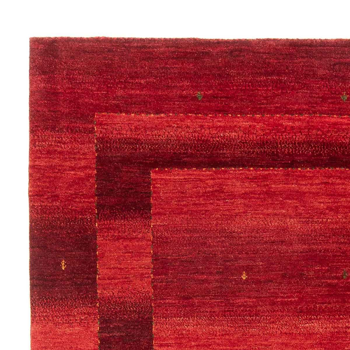 Tappeto Gabbeh - Loribaft Persero - 240 x 183 cm - rosso
