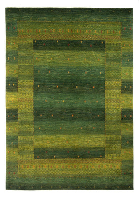 Tappeto Gabbeh - Loribaft Persero - 297 x 200 cm - verde scuro