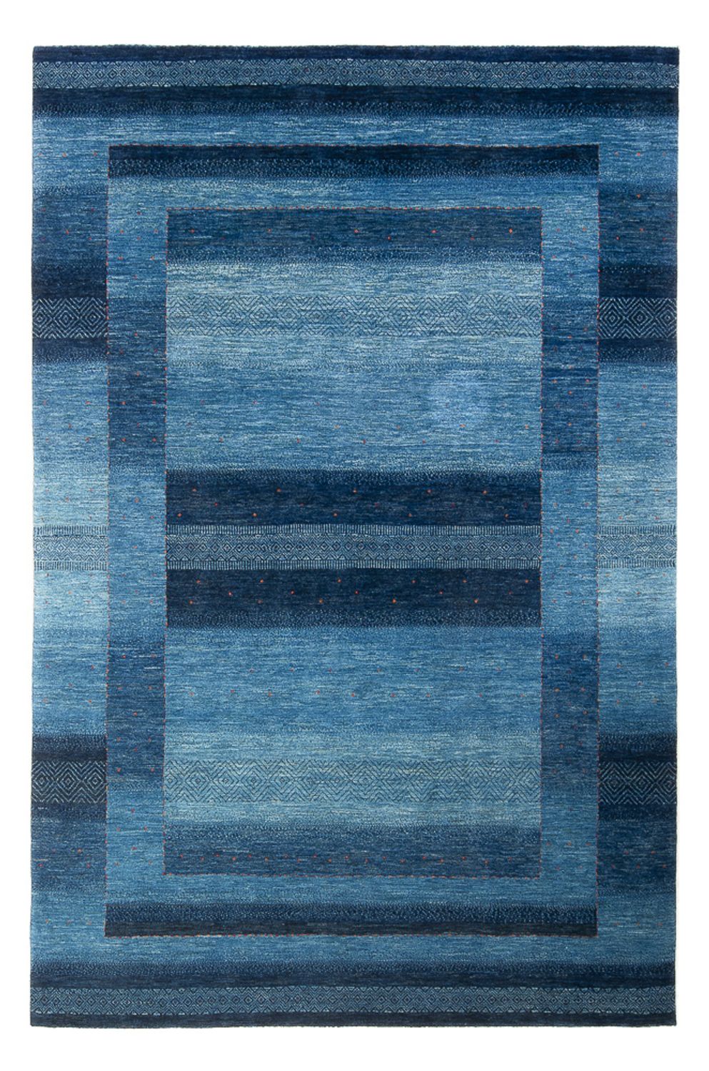 Tappeto Gabbeh - Loribaft Persero - 287 x 196 cm - blu mare