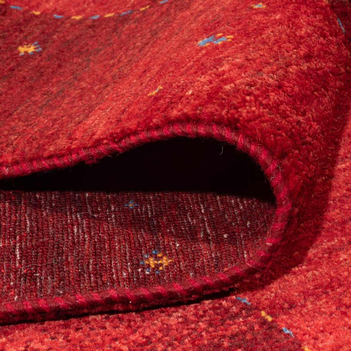 Tappeto Gabbeh - Loribaft Persero - 304 x 215 cm - rosso