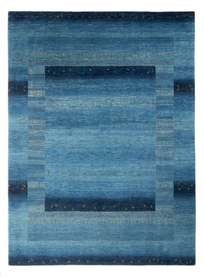 Tappeto Gabbeh - Loribaft Persero - 300 x 214 cm - blu mare