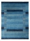 Loribaft Tappeto 214x300cm - Perserteppich Wollteppich - Rettangolo / Blu mare / 214 x 300 cm Rettangolo